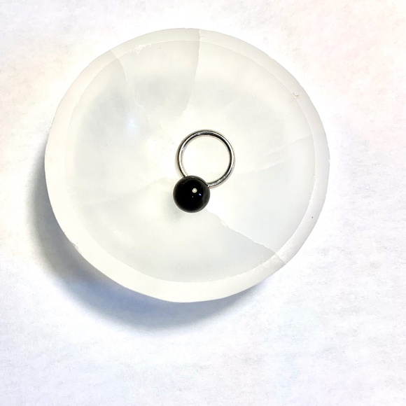 COS Stone Ball Sterling Silver Ring - Picture 5 of 8